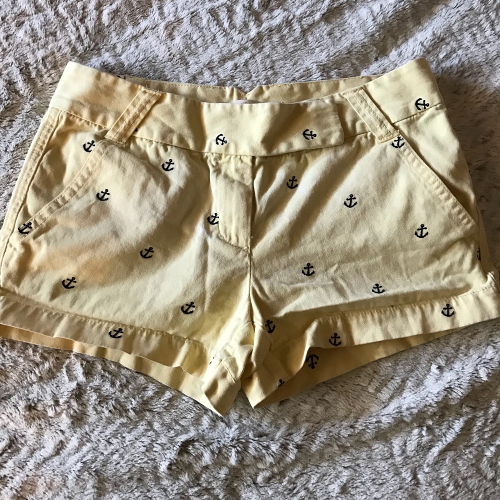 J Crew Chink Anchor Shorts